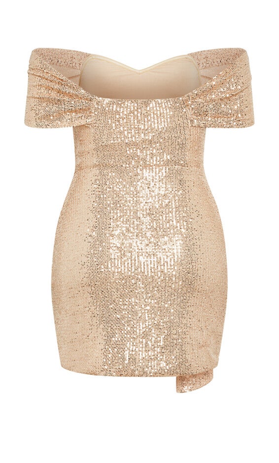 Liana Dress - bronze, BRONZE, alternate image number null