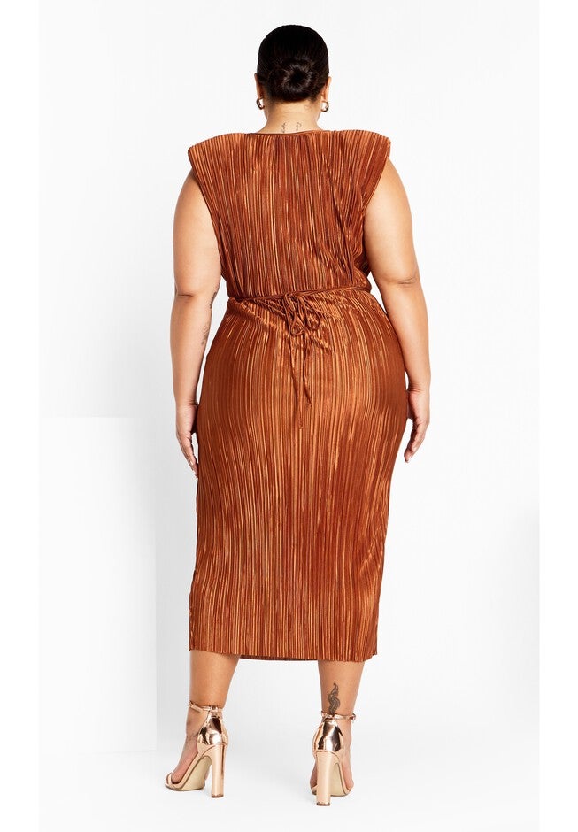 Alexis Dress - bronze, BRONZE, on-hover image number null