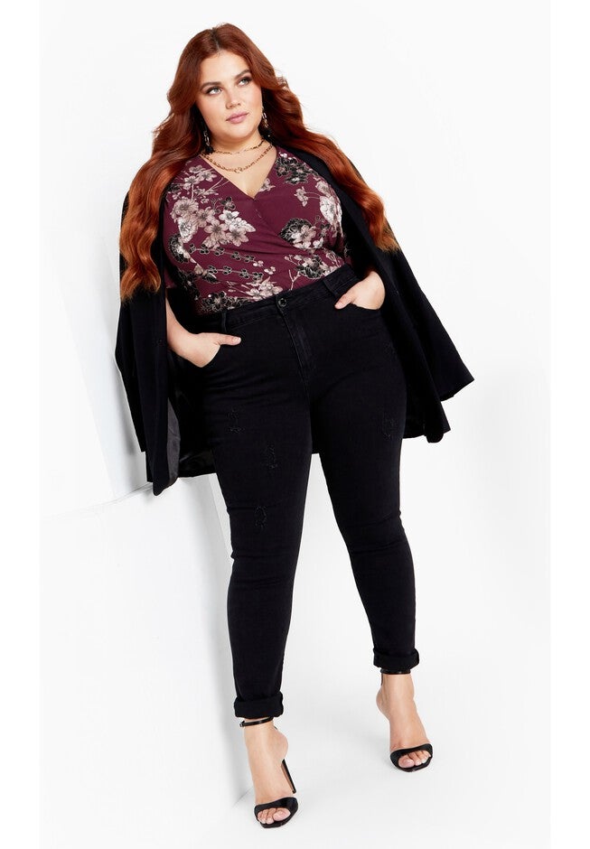 Blossom Love Top - ruby, RUBY, alternate image number null