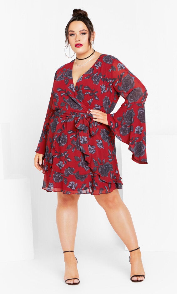 Ariarne Dress - red rose, RED, alternate image number null