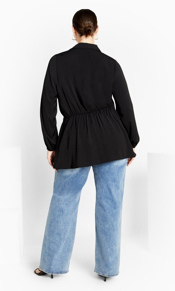 Olivia Tunic - black, BLACK, alternate image number null