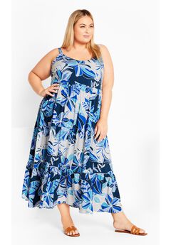 Oceana Print Dress