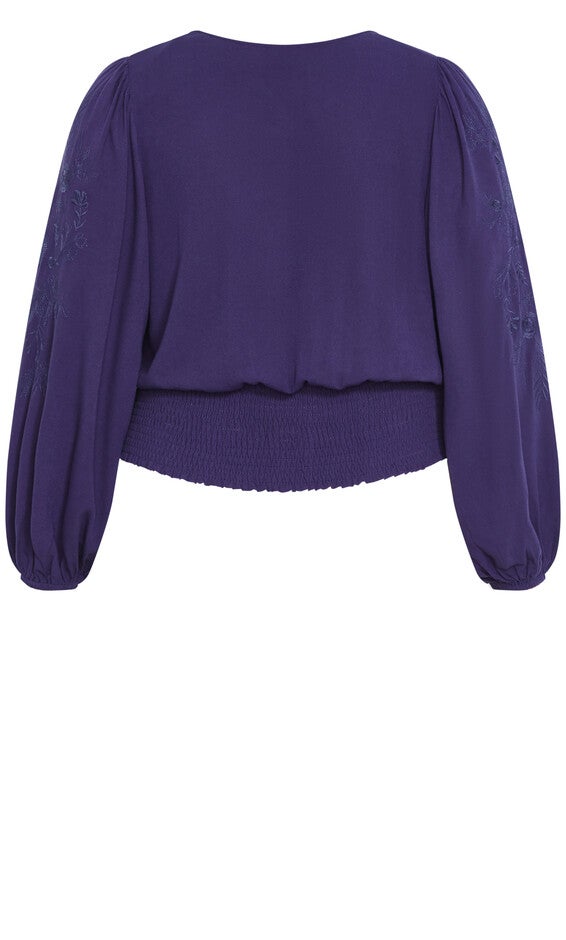 Frankie Top - persian blue, BLUE, alternate image number 4