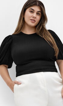 Florentine Top - black
