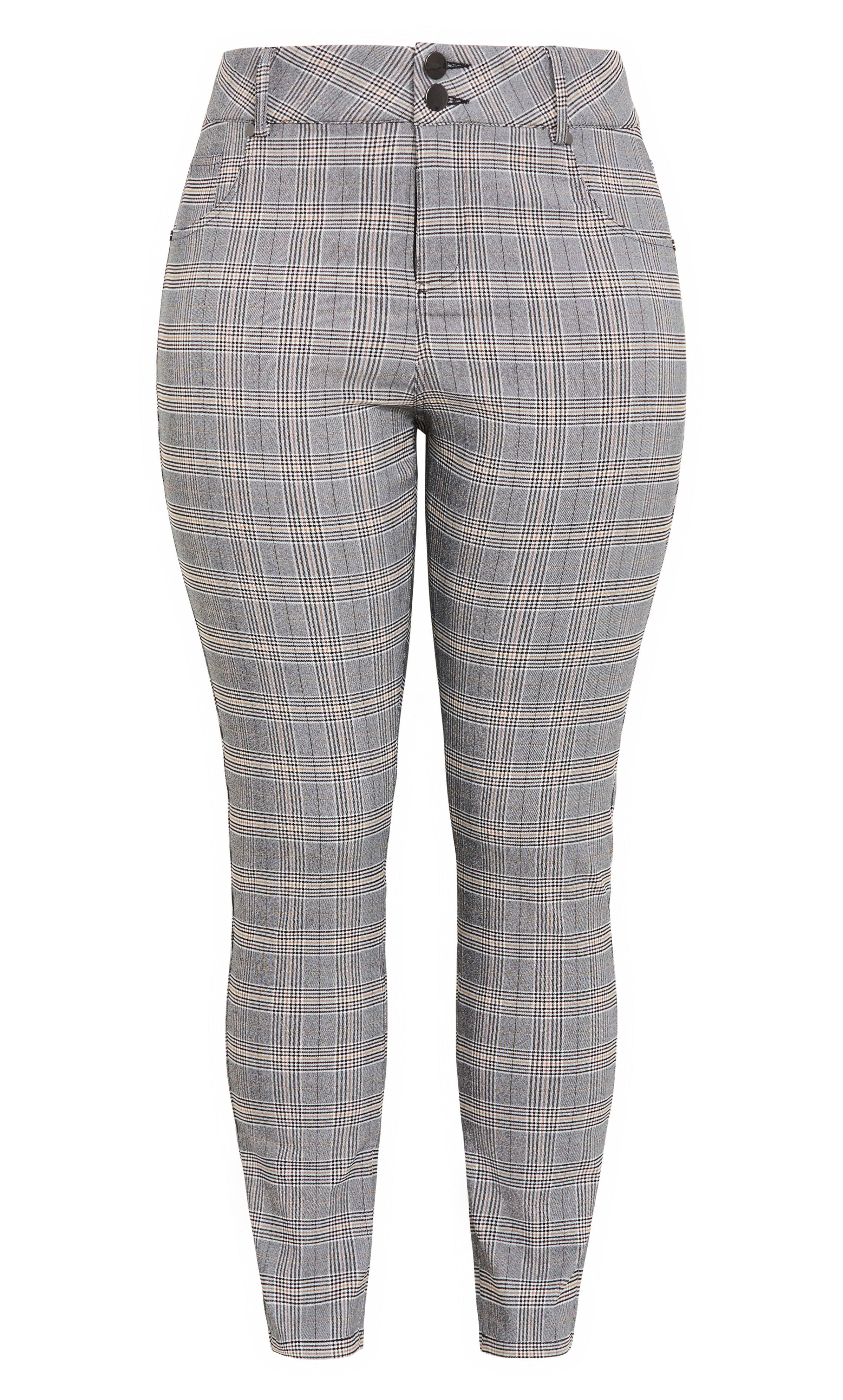 Bengaline Check Pant - multi, RED, alternate image number 2