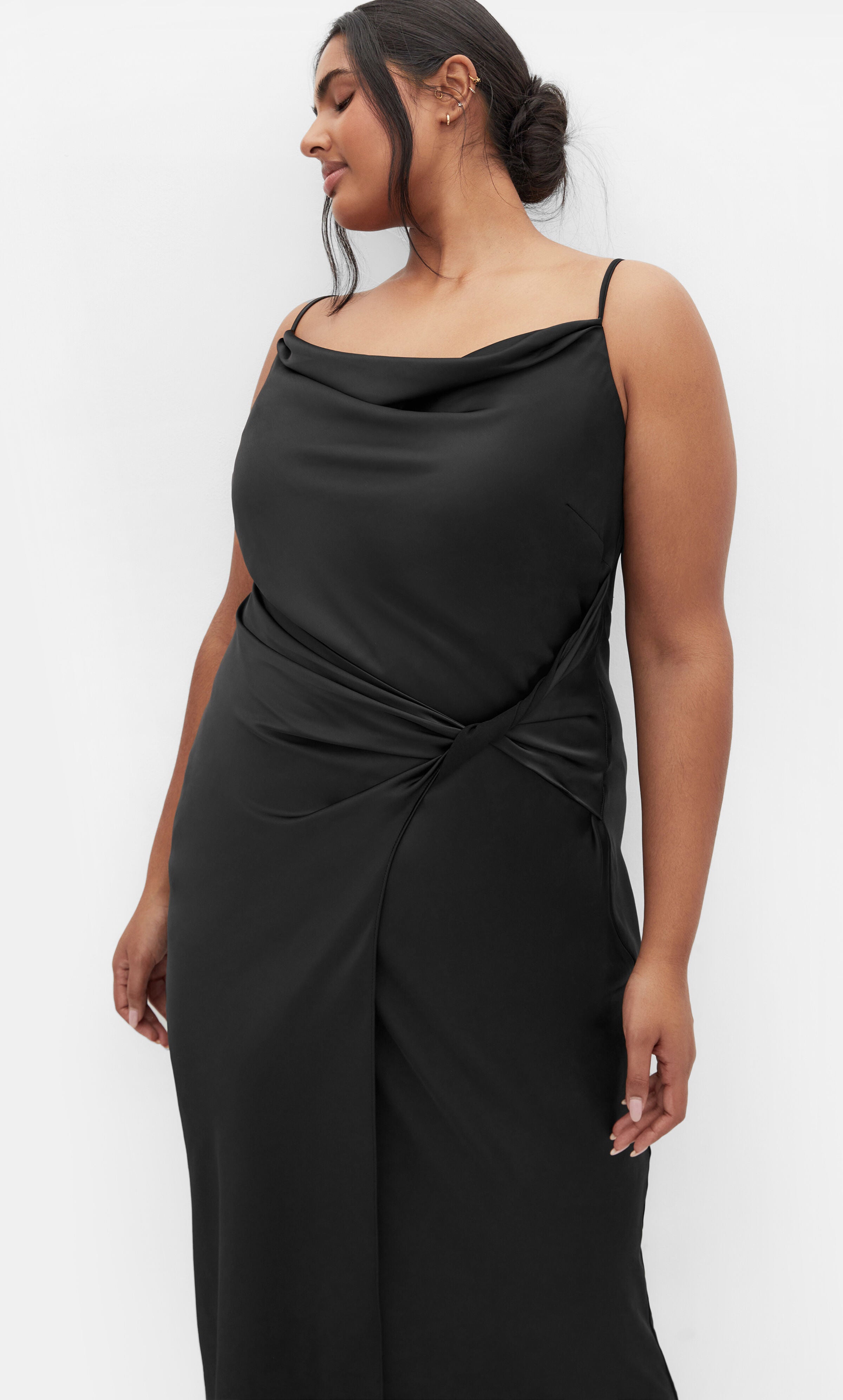 Adelina Dress - black, BLACK, alternate image number 1