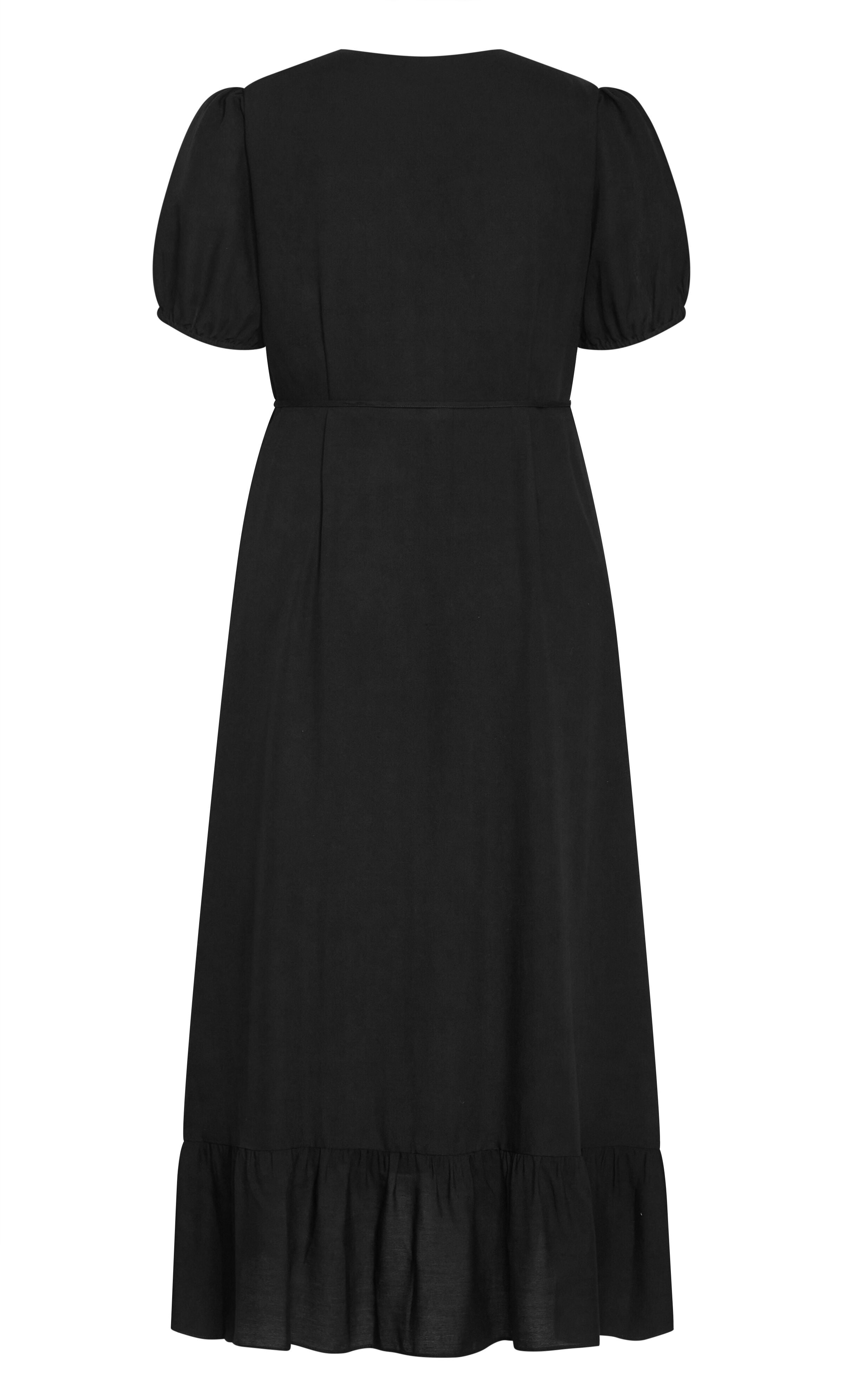 Sarina Dress - black, BLACK, alternate image number 4