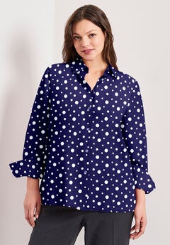 Button Front Blouse