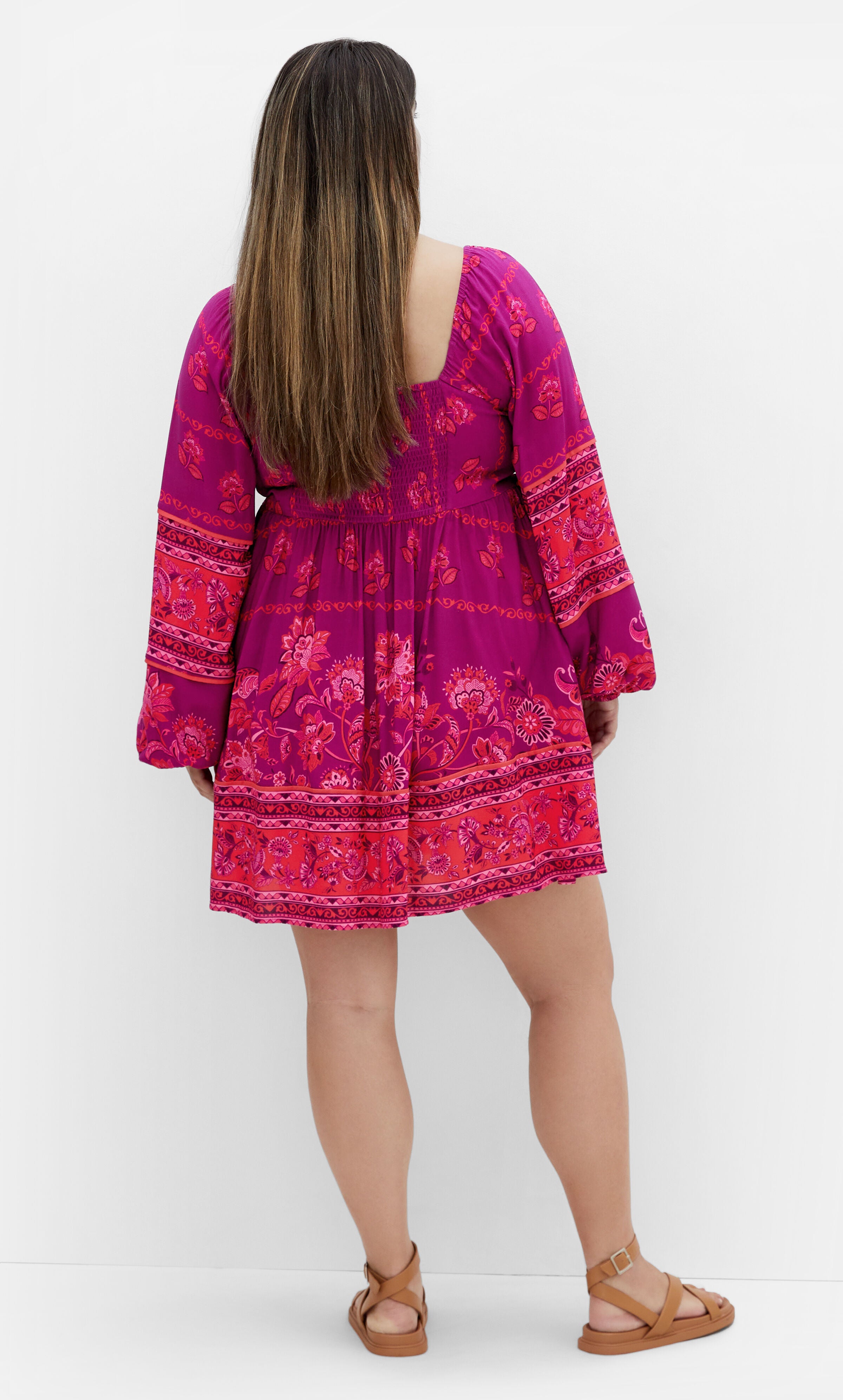 Jasmine Micro Mini Dress - magenta, PURPLE, alternate image number 1