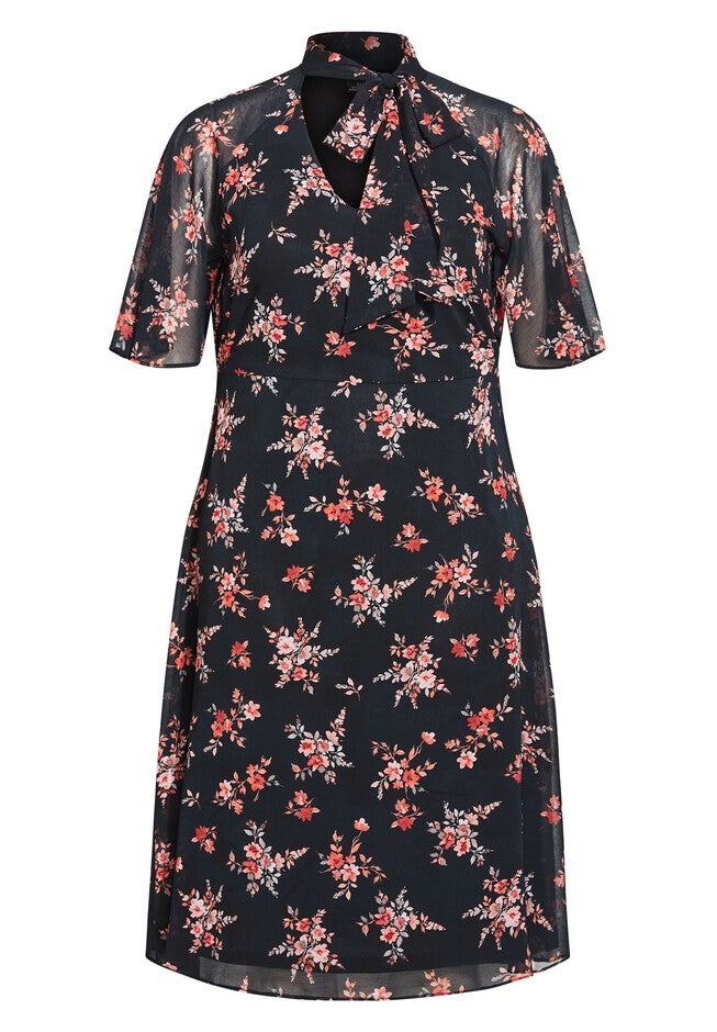 Alexandra Dress - black, BLACK, alternate image number null