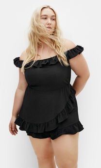 Christa Playsuit - black