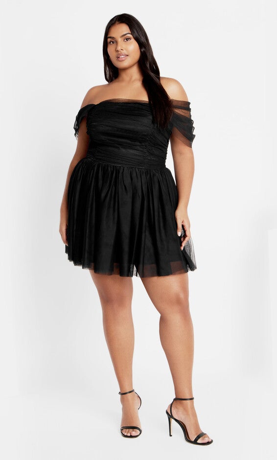 Lulu Dress - black, BLACK, hi-res image number null
