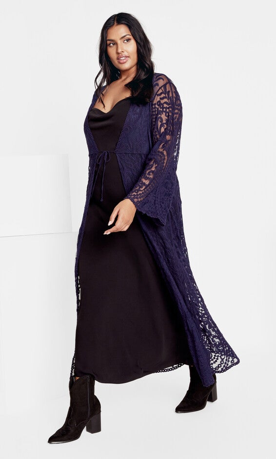 Pretty Thing Duster - navy, NAVY, hi-res image number null