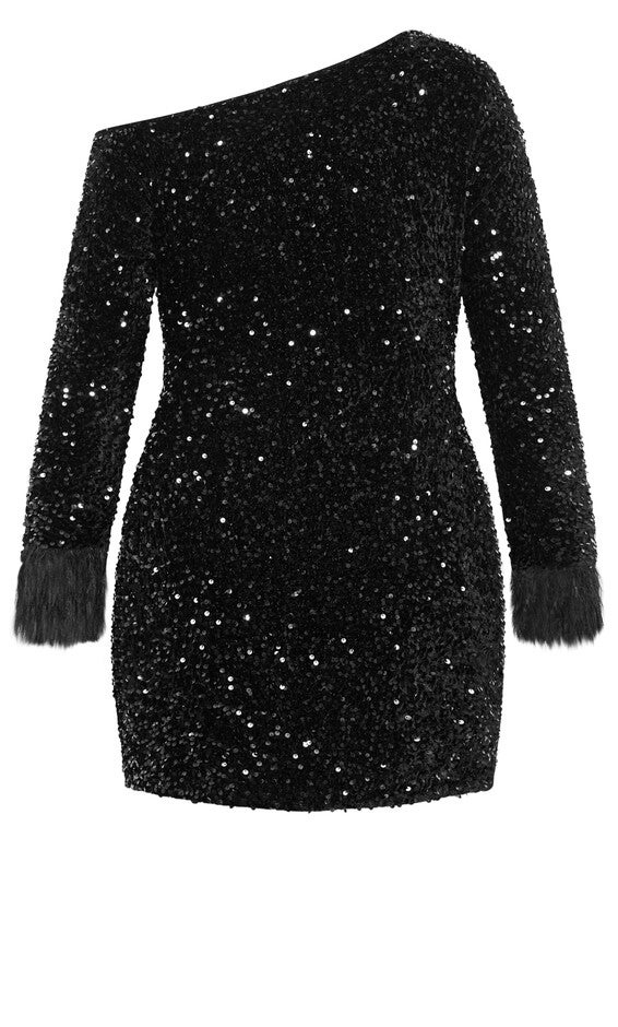 Octavia Dress - black, BLACK, alternate image number null