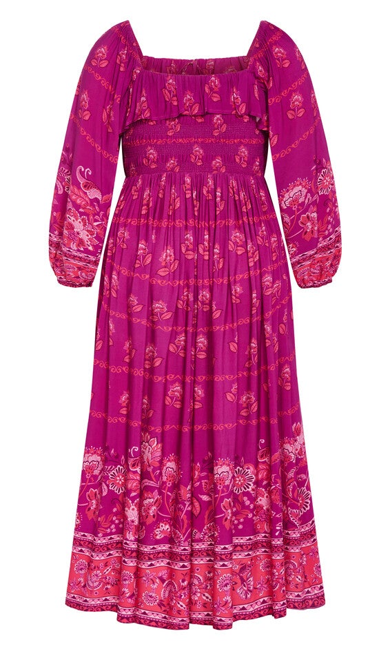 Estelle Maxi Dress - magenta, PURPLE, alternate image number null