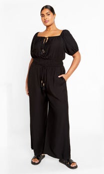 Drawstring Jumpsuits