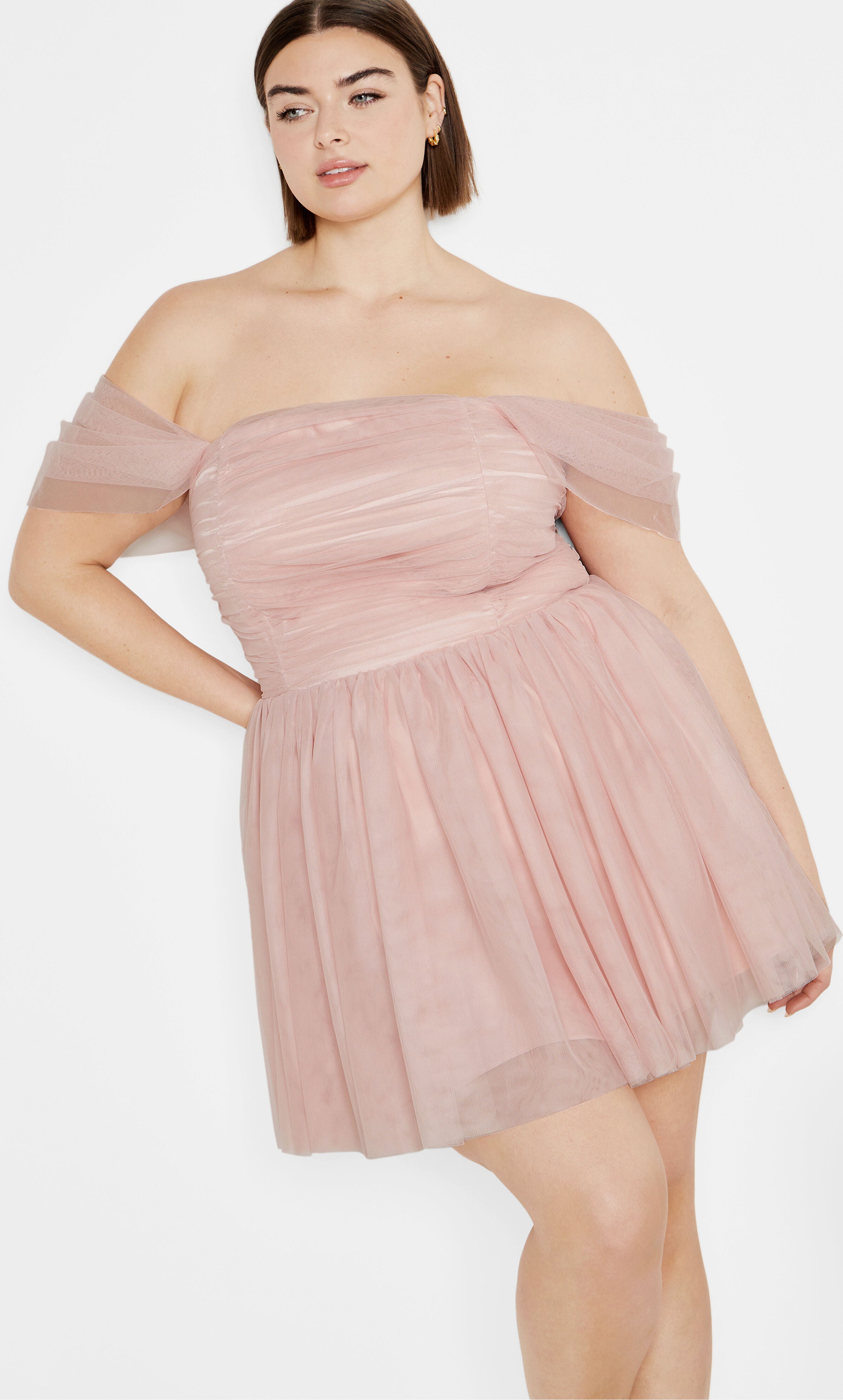 Lulu Dress - dusty pink, PINK, alternate image number 2