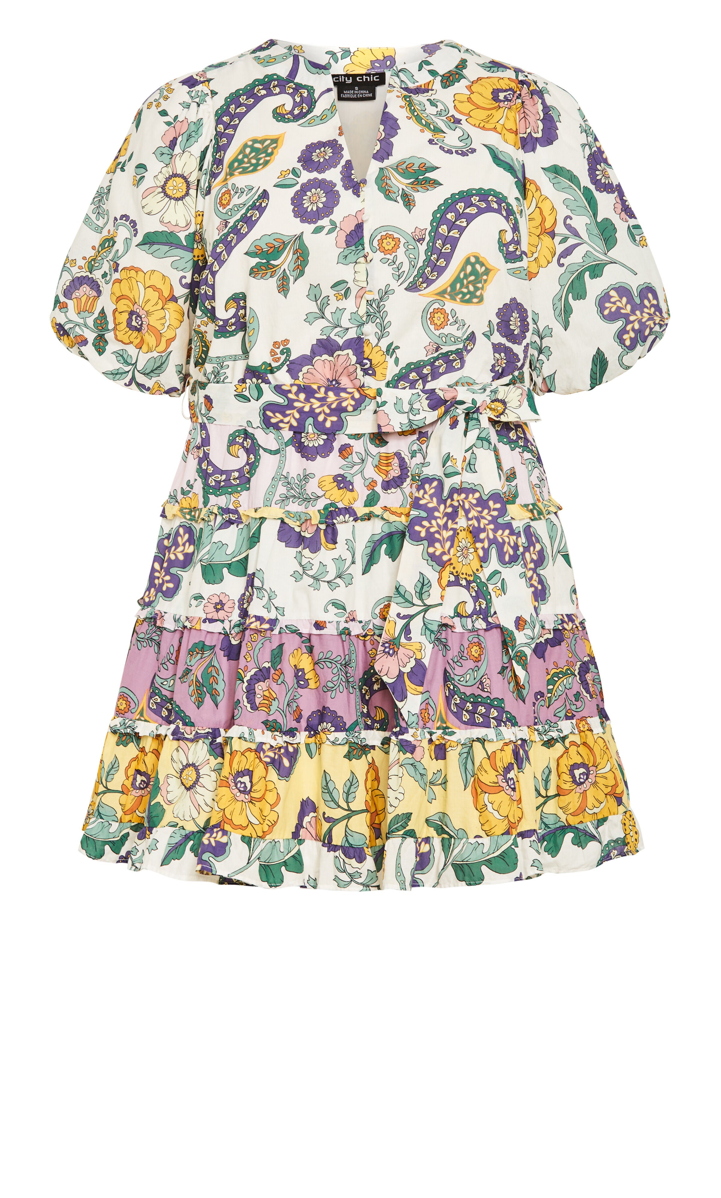 Leona Dress - jacaranda, PURPLE, alternate image number 3