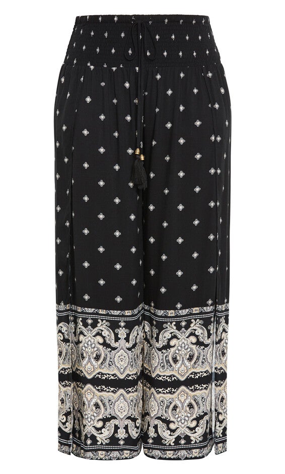 Sky Pant - black, BLK WILD LOVE, alternate image number 2