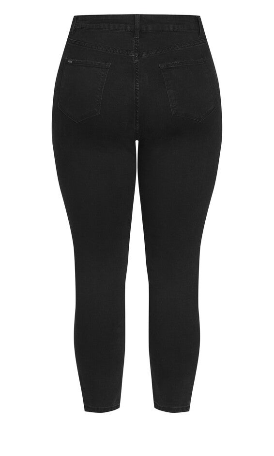 Harley Chill Out Jean - black, BLACK, alternate image number null