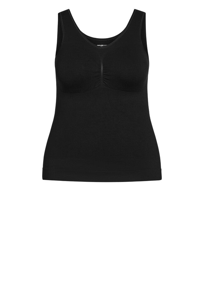 Seamless Shaping Cami, BLACK, alternate image number null