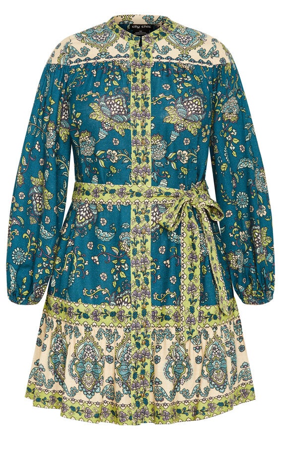 Mysteria Mini Dress - french blue, BLUE, alternate image number 3