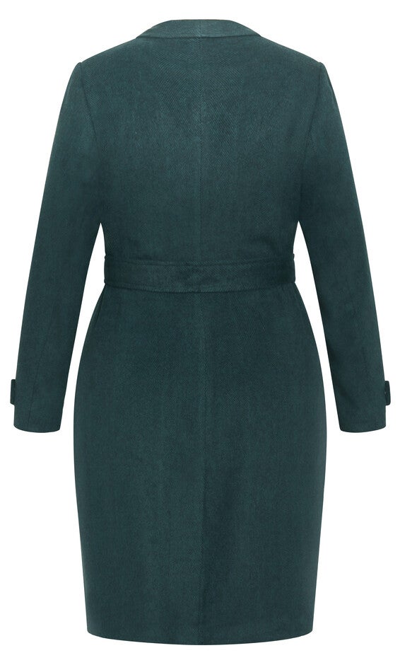 Isabella Coat - emerald, GREEN, alternate image number 5