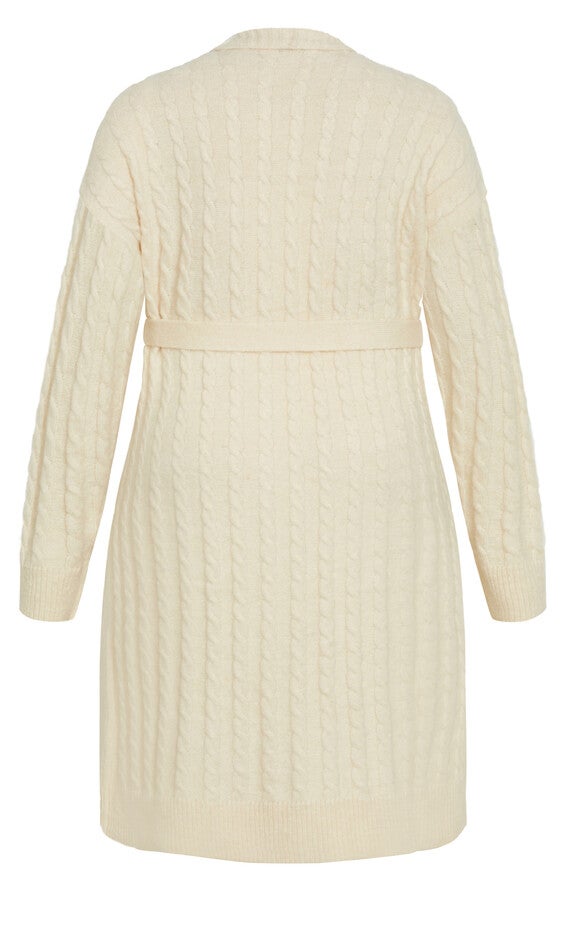 Kelsey Cardigan - cream, WHITE, alternate image number null