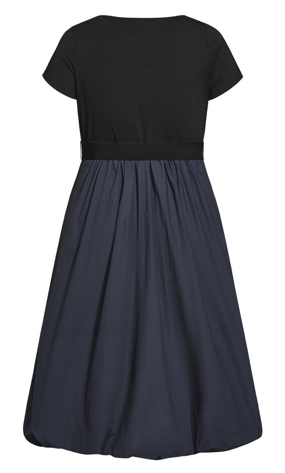 Paris Days Dress - navy, NAVY/BLACK, alternate image number 5