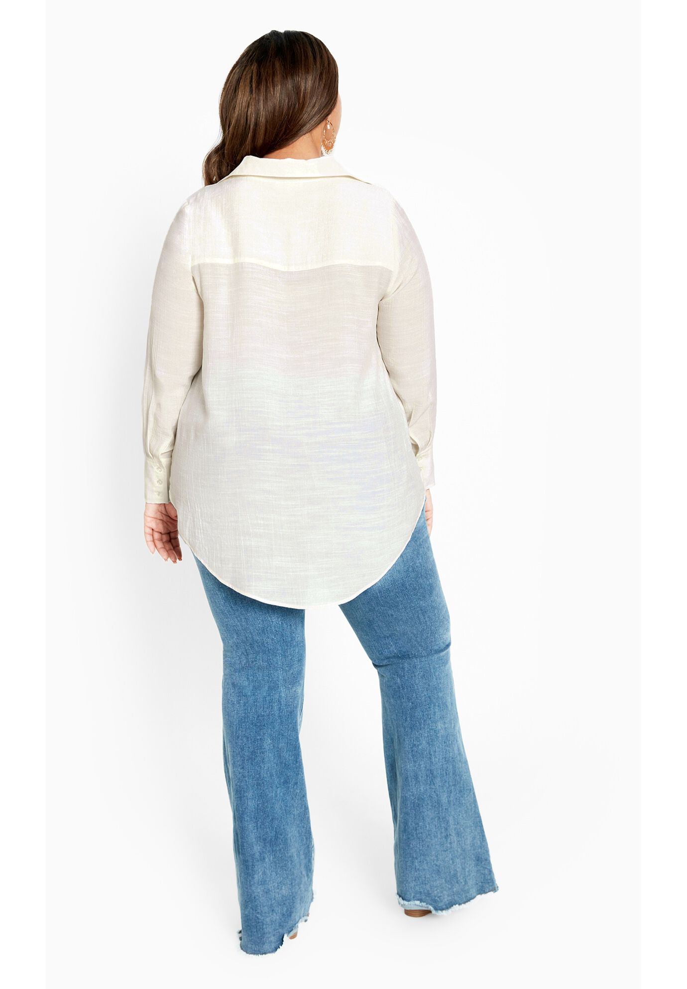 Forget Me Not Shirt, CREAM, alternate image number 3