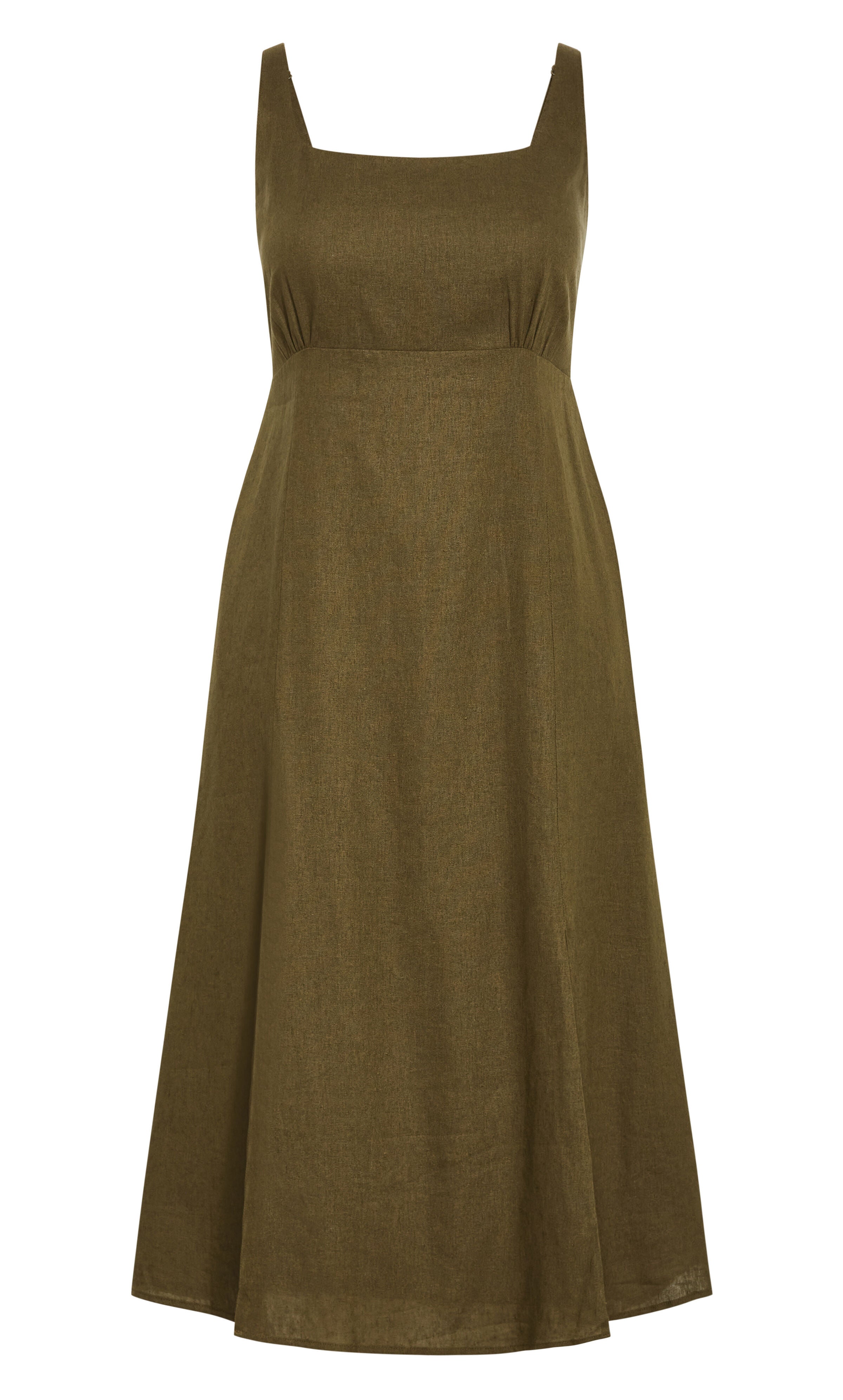 Elly Dress - khaki, GREEN, alternate image number 5