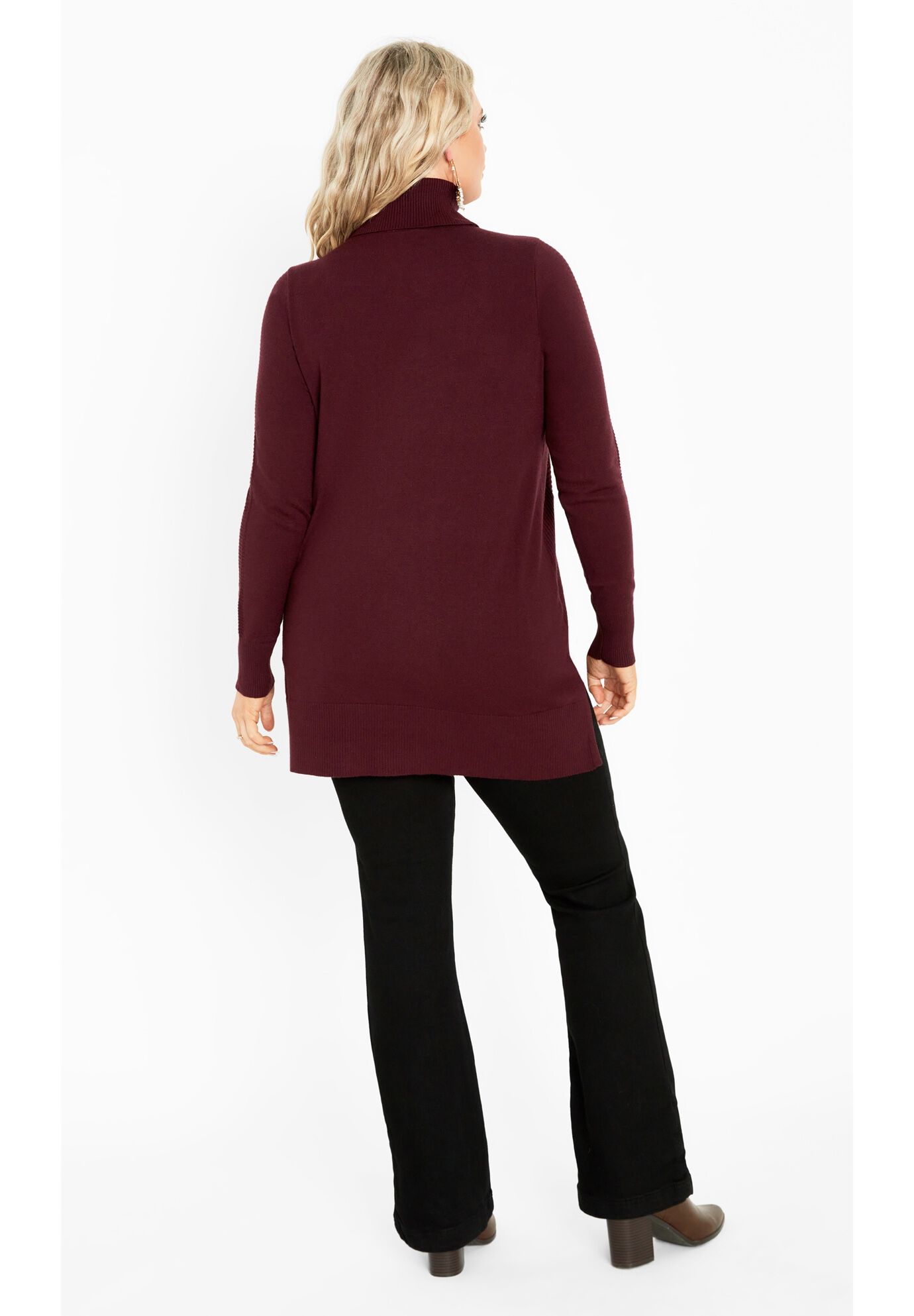 Fern Sweater, MULBERRY, alternate image number 3
