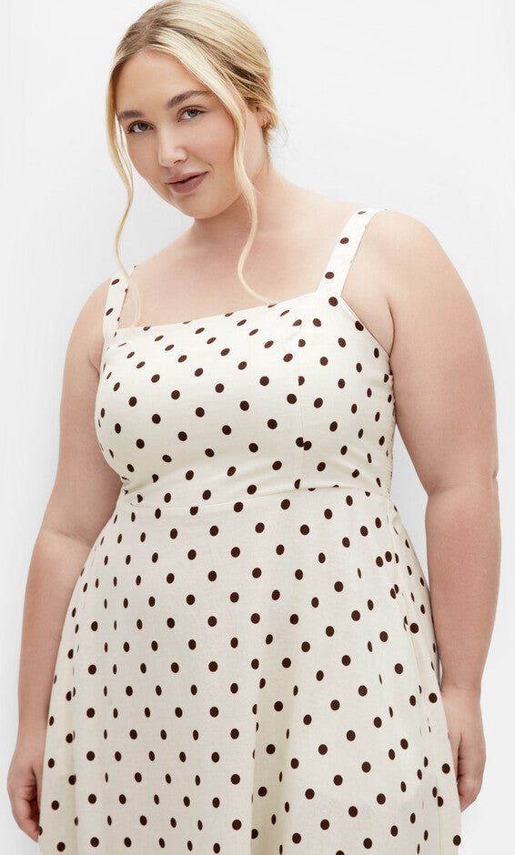 Collins Print Maxi Dress - cream, BEIGE, alternate image number null