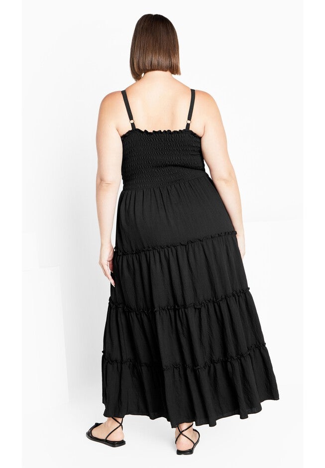 Alisa Maxi Dress - black, BLACK, alternate image number 3