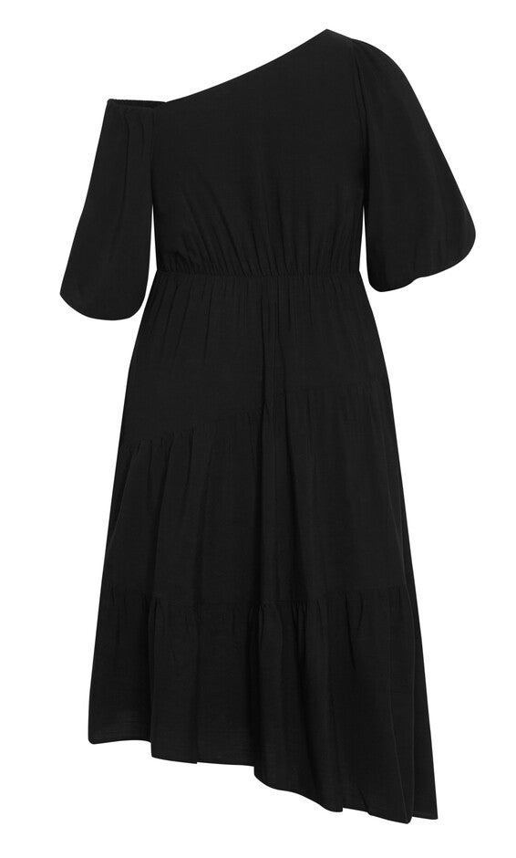 Zaria Dress - black, BLACK, alternate image number null