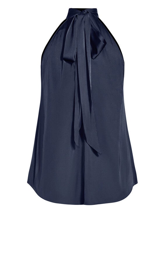 Sexy Shine Top - navy, BLUE, alternate image number 5