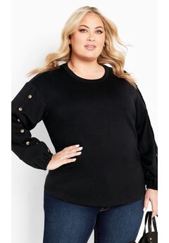 Elena Button Top