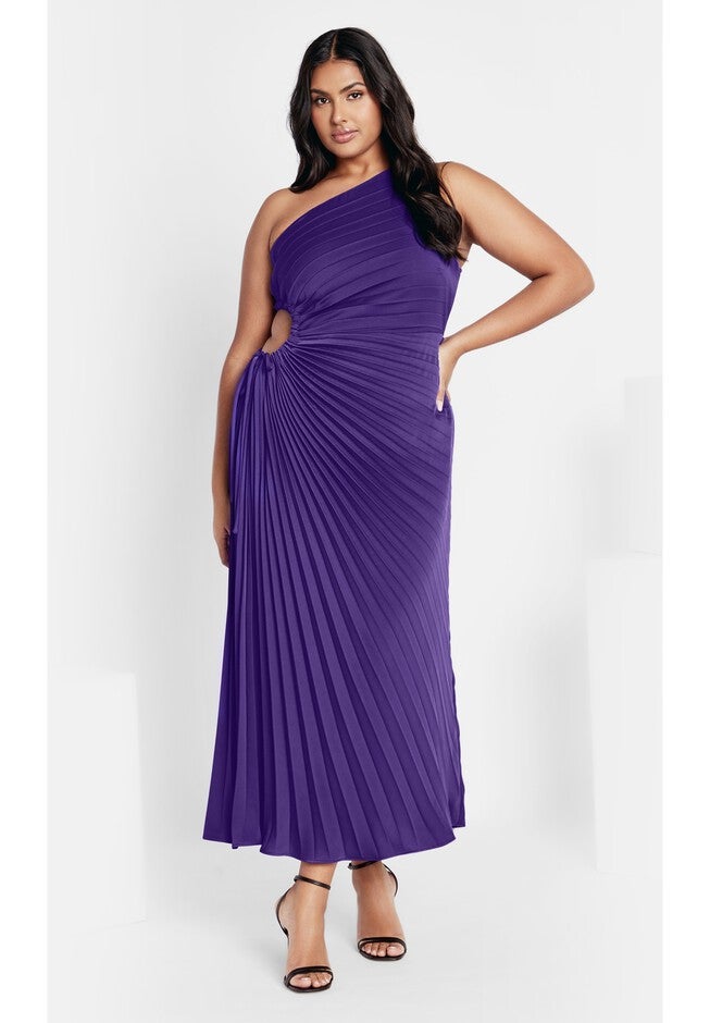 Aliza Maxi Dress - violet, VIOLET, on-hover image number null