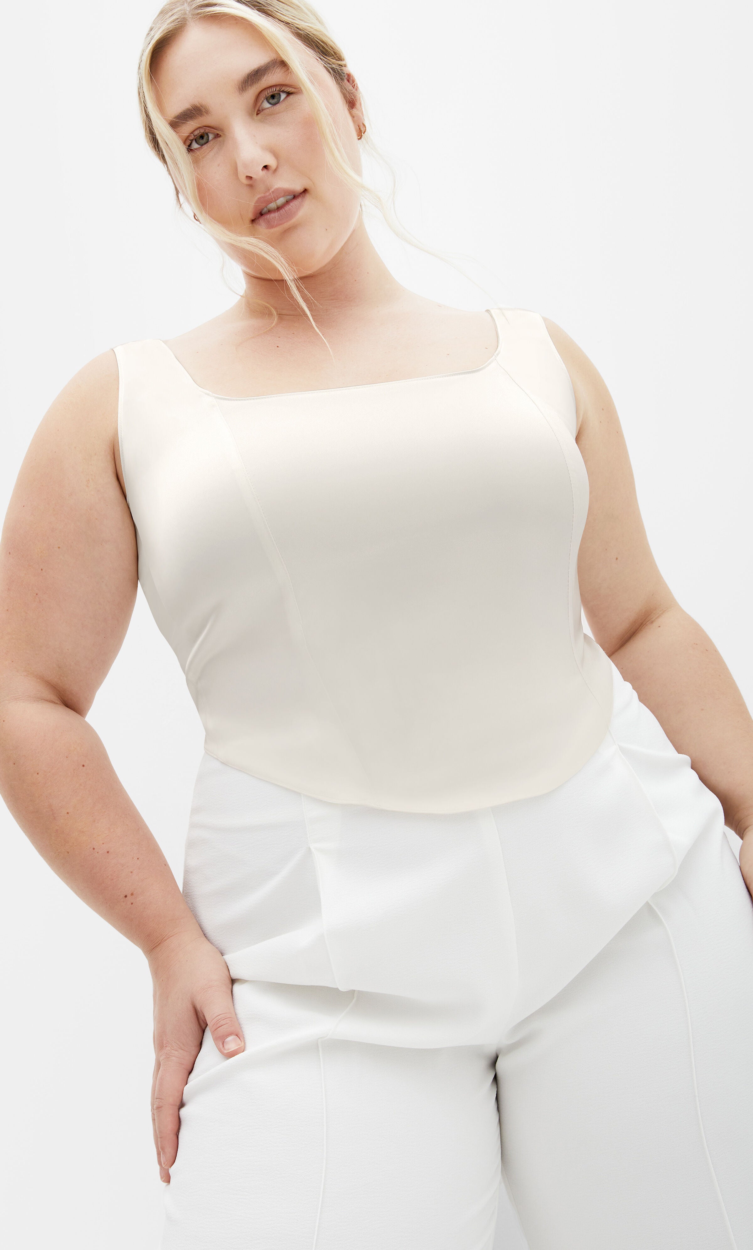 Star Gaze Corset - champagne, BEIGE, hi-res image number 0