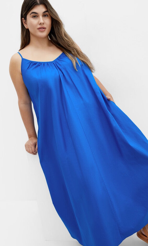 Maci Maxi Dress - cobalt, BLUE, alternate image number 3