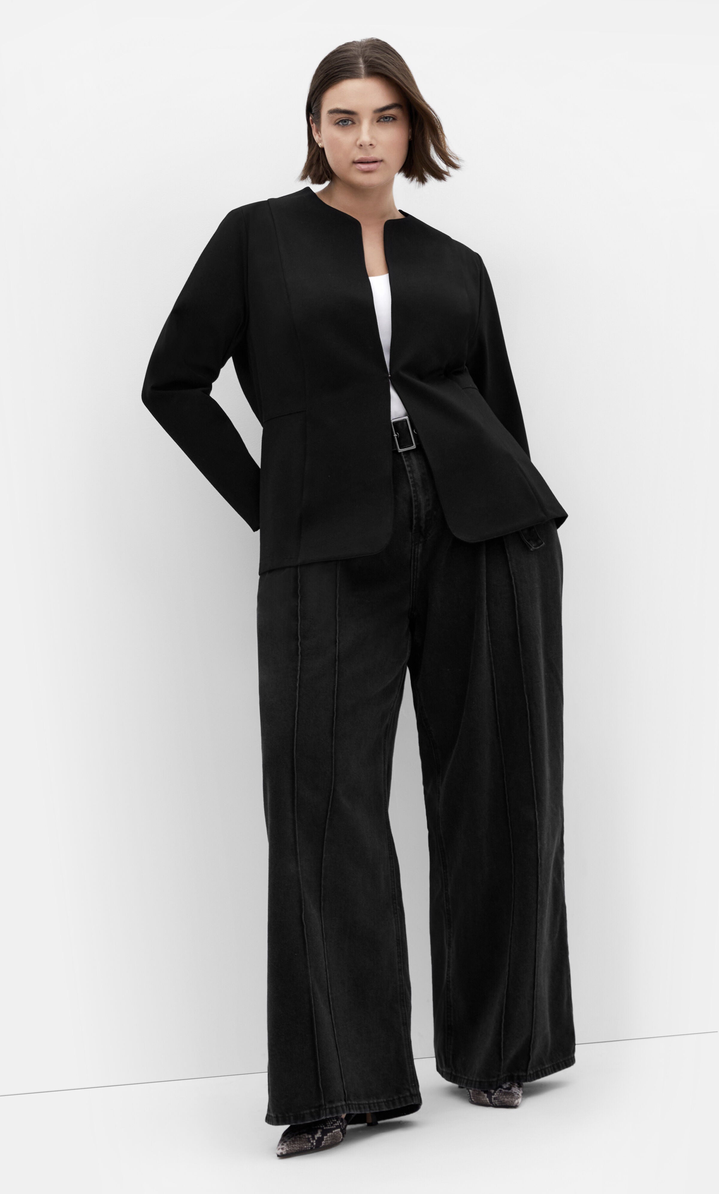 Peyton Ponte Jacket - black, BLACK, alternate image number 3