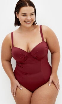 Seville Underwire 1 Piece - shiraz