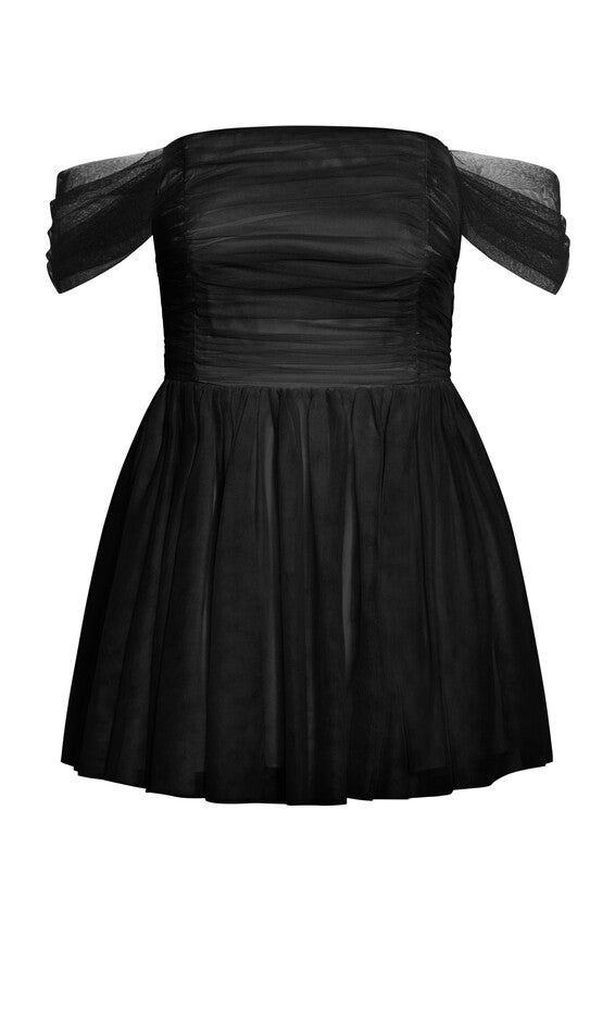 Lulu Dress - black, BLACK, alternate image number null