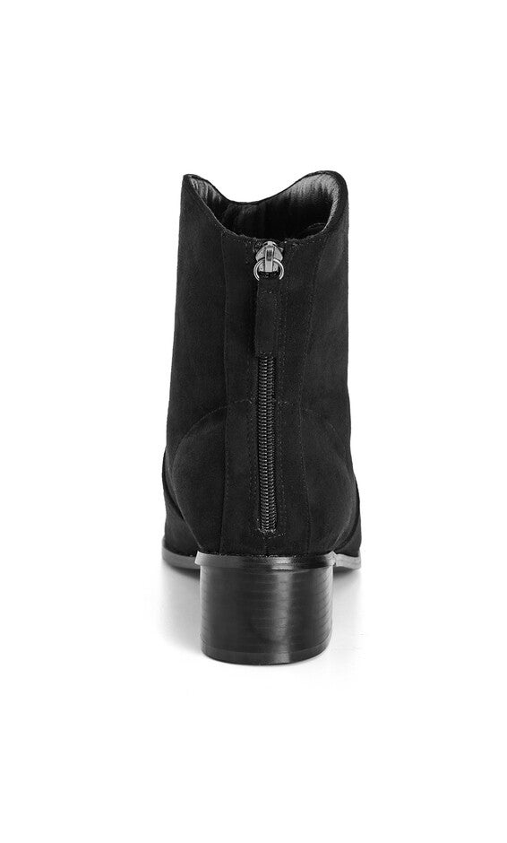 WIDE FIT Western Ankle Boot - black, BLACK, alternate image number null