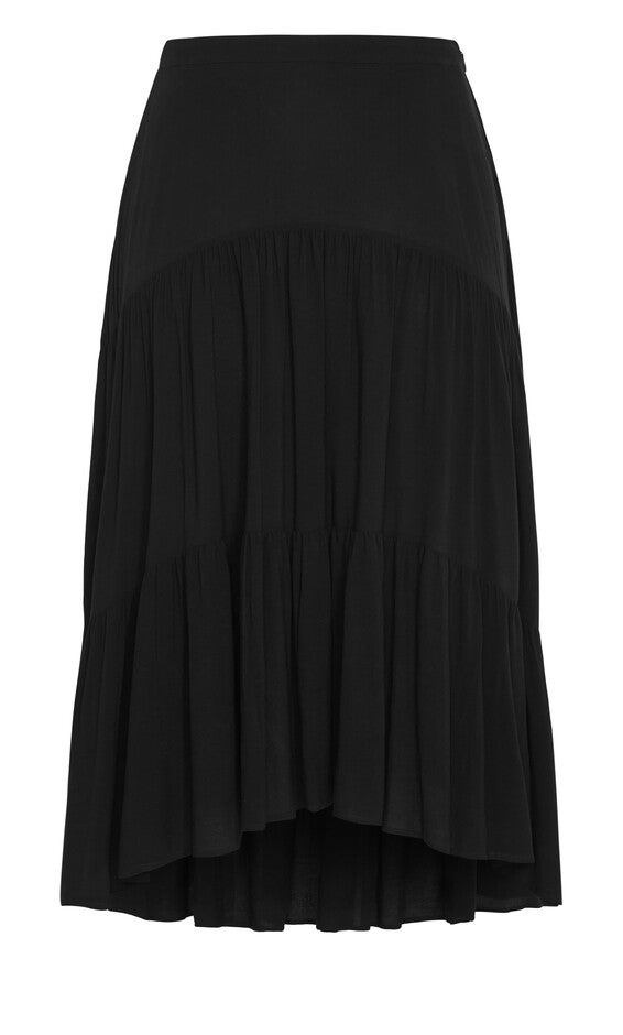 Misha Skirt - black, BLACK, alternate image number 2