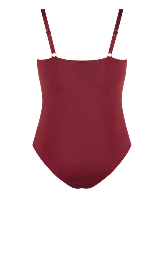 Seville Underwire 1 Piece - shiraz, RED, alternate image number null