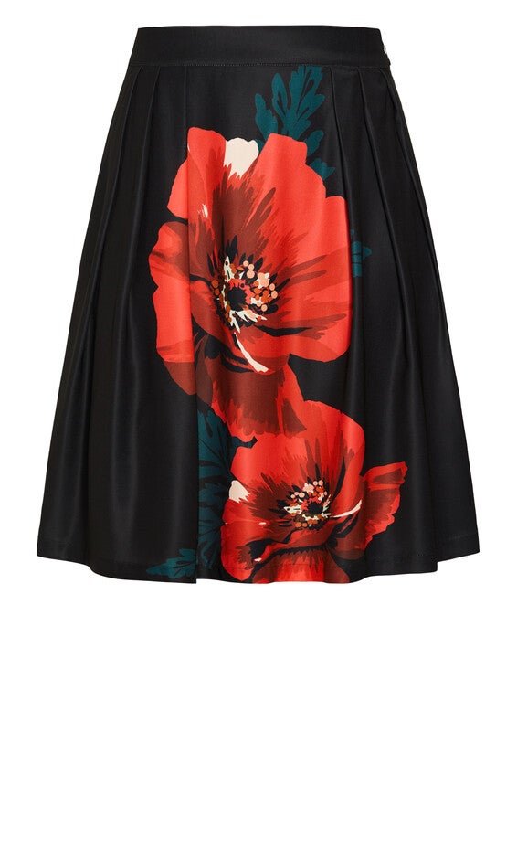 Abigail Skirt - red, BLACK, alternate image number null