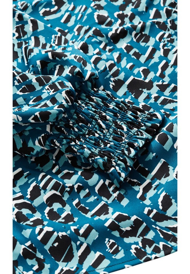 Eva One Shoulder Print Top, NOUVEAU, alternate image number null