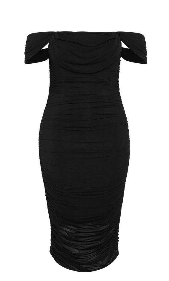 Alyssa Dress - black, BLACK, alternate image number null