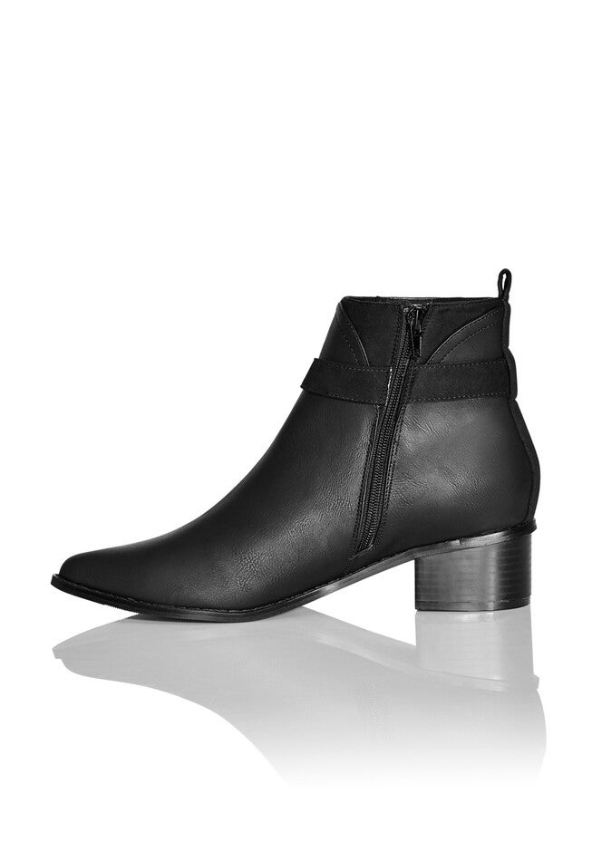 WIDE FIT Micah Ankle Boot - black, BLACK, alternate image number null